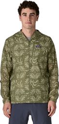 Chaqueta de manga larga Patagonia Houdini verde para hombre