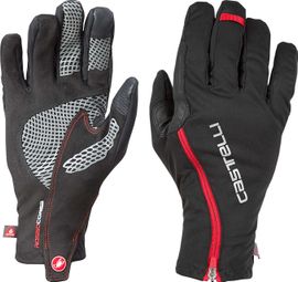 Castelli Spettacolo RoS Winterhandschuhe Schwarz Rot
