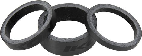 Ikon Carbon Headset Spacers 1'' 3-5-10mm Zwart