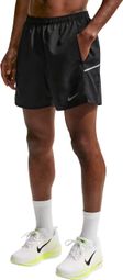 Short 2-en-1 Nike Miler 5in Noir Homme