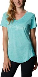 Camiseta Columbia W Trinity Trail II Graphic Azul Mujer