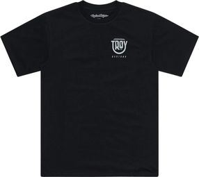 Kurzarm Troy Lee Designs Smiley T-Shirt Schwarz