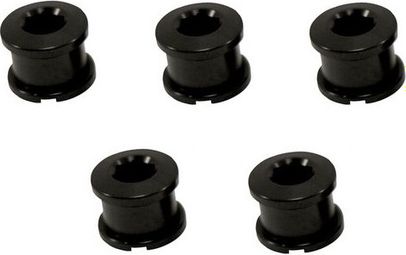 ICE 5er Set Kettenblattschraube R-BOLT 8,5 mm Schwarz