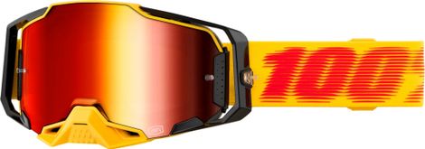 100% Armega Tetsu Goggles / Mirror Red Lens
