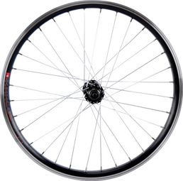 ROUE VELO E BIKE/VAE/CARGO 20  AV BLOCAGE JANTE NOIR MACH1 KARGO.MOY.SHIM TX500 V BRAKE