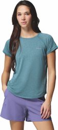 Camiseta técnica Columbia Bogata Bay azul para mujer