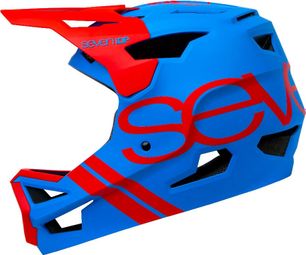 Seven Project 23 ABS Helm blau / rot