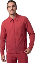 Surchemise été cyclisme gravel homme Stoneway Red Rouge