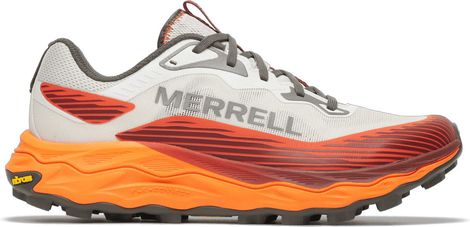 Merrell Agility Peak 6 Men's Trail Running Shoes, Beige/Orange