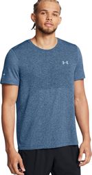 Under Armour Seamless Stride Blue Homme short sleeve jersey