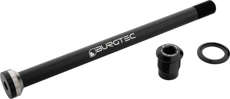 Burgtec Propain MTB-achteras 175 mm | M12x1,0 | Zwart