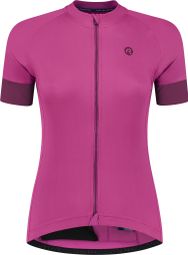 Maillot Cyclisme Manches Courtes Femme Violet