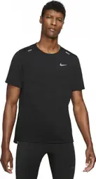 Nike Dri-Fit Rise 5 Short Sleeve Jersey Zwart