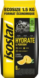 Isostar Hydrate & Perform Bebida Energética de Limón 1.5kg