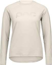 Maillot Poc Reform Enduro Mujer Manga Larga Blanco