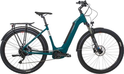 VTC Électrique Bicyklet Fabienne Shimano Deore 10V 625 Wh 29'' Turquoise