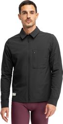 Surchemise été cyclisme gravel homme Stoneway Black Noir