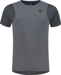 Maillot Manches Courtes VTT Velo Rogelli Adventure Distance - Homme - Gris