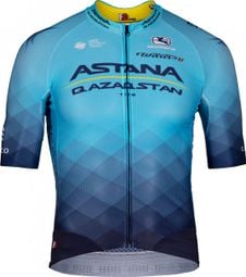 Wilier Triestina Astana Short Sleeve Jersey Blauw