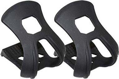 CALE PIED VTT NEWTON NOIR SANS COURROIE (PAIRE)