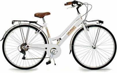 VELO VIA VENETO 605 28  6V. FEMME 46 blanc