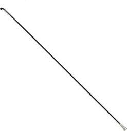 RAYON INOX NOIR PLAT 2mm L 286mm SAPIM TETE COUDEE AVEC ECROUS (VENDU A L'UNITE)