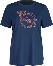 T-shirt Femme Maloja KarkogelM. Bleu