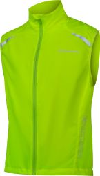 Endura Hummvee Sleeveless Windbreaker Jacket Hi-Viz Yellow