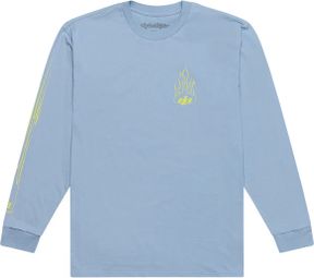 Langarmshirt Troy Lee Designs Torched Blau