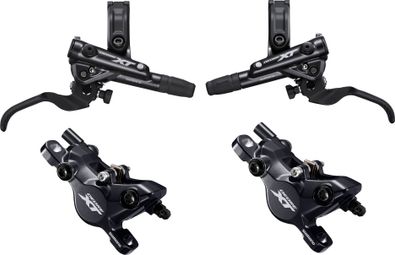 Pair of Brakes Shimano XT M8100 Resine J-Kit (without disc) 165cm 95cm Black