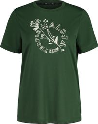 Maloja KarkogelM. Grünes T-Shirt für Frauen