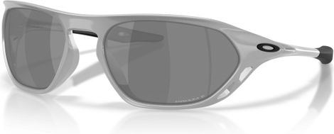 Oakley Cage Jacket X Sunglasses - Silver/Prizm Black Polarized/OO9537-0961