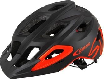 Casque vélo Ges® Enduro summit - Noir/Orange  S/M (55-56cm) Noir/Orange