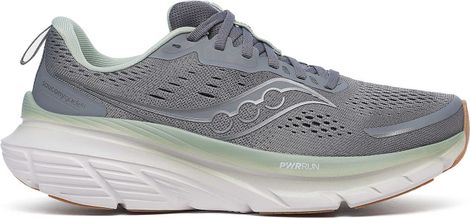 Chaussures Running Saucony Guide 18 Gris/Vert Homme