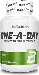 One-a-day (100 Tabs) - Biotech Usa -  Multivitamines