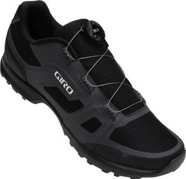 Paia di scarpe MTB Giro Gauge Boa nere