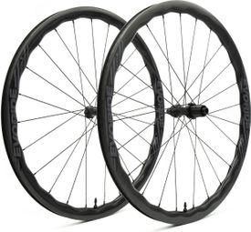 Paire de roues Evoride EvoJet 35mm - Noir - 700c Disque – 1395gr - 12x100 / 12x142 – Sram XDR - Centerlock – 2023