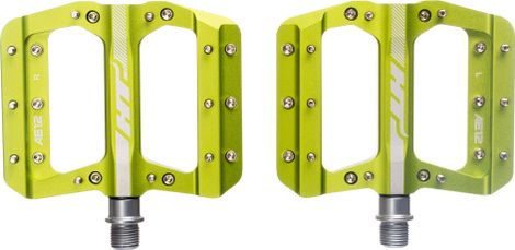 Paar HT AE12 Children's Flat Pedals Apple Green