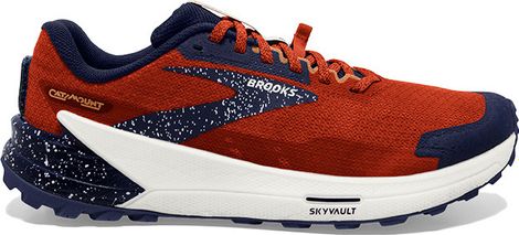 Brooks Catamount 2 Trail Hardloopschoenen Rood Blauw 45,1/2