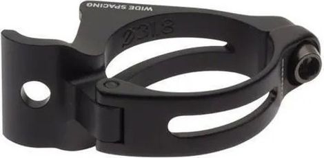 Sram Braze-on Adapter Wide Spacing 31,8 mm Zwart