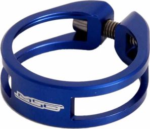 MSC Collier de Selle Ecrou Light 8.5 gr CNC + TI Blue 34.9 mm