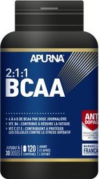 Integratore alimentare Apurna BCAA 2:1:1 Vaso 120 compresse