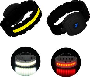 Bracelet lumineux COB LED – USB-C Rechargeable - 3 modes - Course  vélo et sécurité nocturne