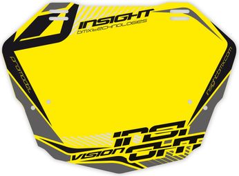 Plaque Insight Vision 2 Pro Jaune/Noir