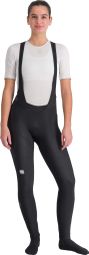 Culote con tirantes Sportful Neo para mujer Negro