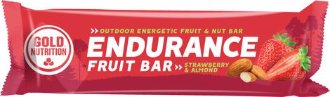 GoldNutrition Endurance Fruit Bar Strawberry Almond 40g