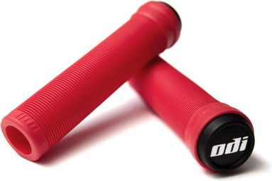 ODI longneck ST Grips Flangeless Red