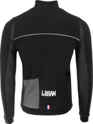Veste Hiver LeBram Telegraphe Noir Coupe Ajustée — vue 3