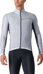 Chaqueta de manga larga Castelli Squadra Stretch Gris/Negro