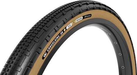 Pneumatico Panaracer GravelKing SK R Gravel 700 mm Tubeless Ready Folding Mescola ZSG Gravel BeadLock TuffTex R Black Amber Sidewall